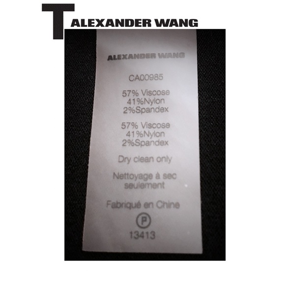 T BY ALEXANDER WANG - Stretch-Knit Pencil Skirt - Picture 8 of 8